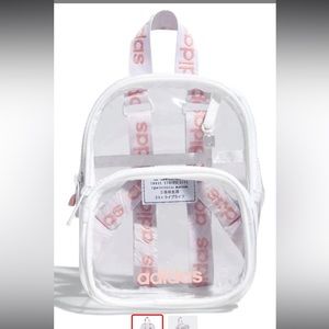 Adidas clear mini backpack